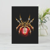 Menu Araignée en vapeur noire (Debout devant)