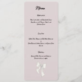 Menu arc noir et blanc (Devant)