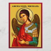 Menu Archange Michel (Devant)