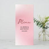 Menu Arrière - plan Ombre rose (Debout devant)