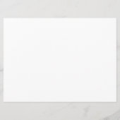 Menu Arrière - plan spatial avec étoiles (Dos)