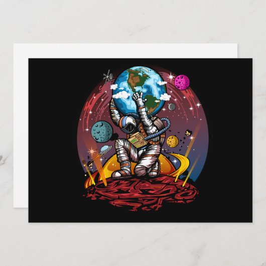 Menu Atlas Space Man (Devant / Derrière)