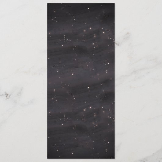 Menu Aurora Northern Lights Wedding (Dos)