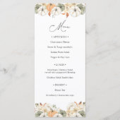 Menu Automne Rustique (Devant)