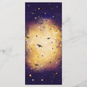 Menu Baby shower Halloween, Baby shower Petit Boo (Dos)