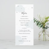 Menu Baby shower Lune (Debout devant)