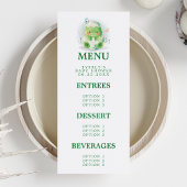 Menu Baby Shower Œuf de Dinosaure