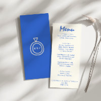 Bague de Mariage unique dessinée à la main