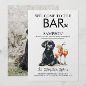 Menu Bar Black Lab (Devant / Derrière)