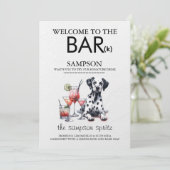 Menu Bar Dalmatien (Debout devant)