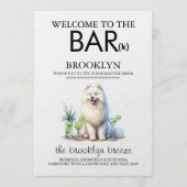 Menu Bar Samoyède (Devant)