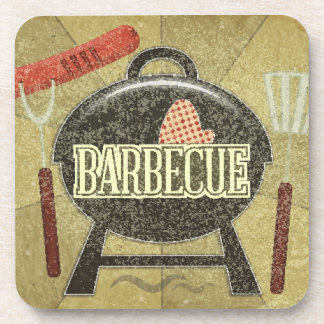 Menu Barbecue Bier Onderzetter