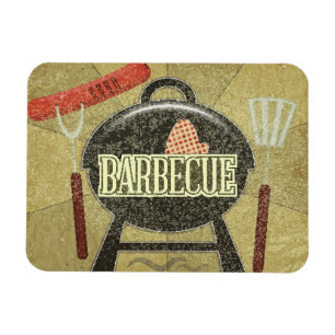 Menu Barbecue Magneet
