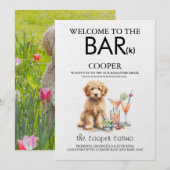 Menu Barre Golden Doodle (Devant / Derrière)