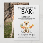 Menu Barre Lab jaune (Devant / Derrière)