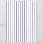 Menu Baseball-partij (Achterkant)