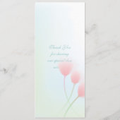 Menu Beauté du printemps (Dos)