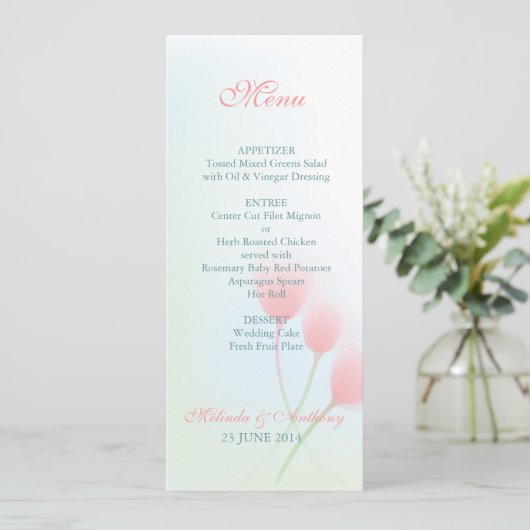 Menu Beauté du printemps (Debout devant)