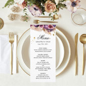 Menu Beauté tendance violet Figs & Pampas