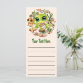 Menu Bébé Geckos jote personnages de dessin (Debout devant)