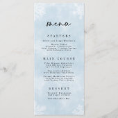 Menu Bébé simple Il fait froid à l'extérieur du Baby sh (Devant)