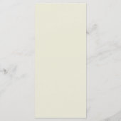 Menu beige et bordeaux simple et élégant (Dos)