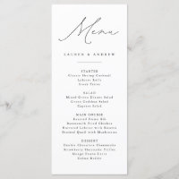 Black and White Modern Classic Mariage Event