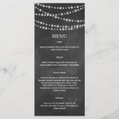 Menu Blackboard Twinkle Lights (Devant)