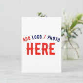 MENU BLANC PERSONNALISABLE MODERNE ET DE STYLE, MARQUE  (Debout devant)