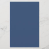 Menu Blauw- en goudmakergrens (Achterkant)