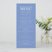 Menu Bleu de Cornflower (Debout devant)