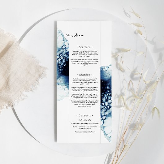 Menu Bleu Nautique Destination Mariage Appartement