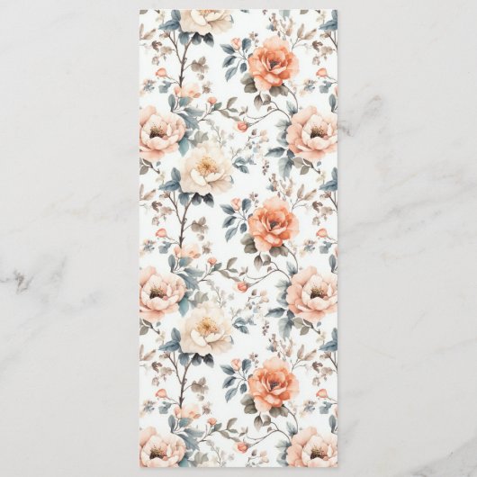 Menu Blossom and Vow Wedding (Dos)