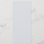 Menu Blue Lace Mandala Wedding (Dos)