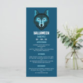 Menu Blue Wolf, fête d'Halloween (Debout devant)