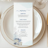 Menu Boho Chic Beach Destination Hampton Mariage