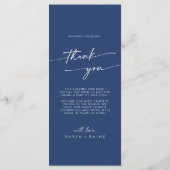 Menu Boho Chic Royal Merci et Mariage (Dos)