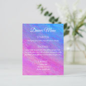 Menu Boissons & Dîner de Mariage - Mer Stardust- (Debout devant)