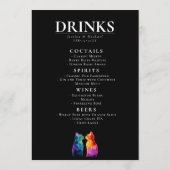 🌈 MENU + BOISSONS Parfaitement Vôtre : Un Amour A (Dos)