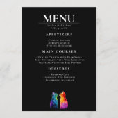 🌈 MENU + BOISSONS Parfaitement Vôtre : Un Amour A (Devant)