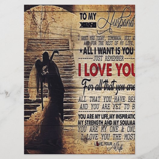 Menu Bonnes Citations À Mon Mari | Mari présent (Devant)