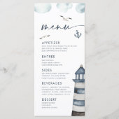 Menu Bord de Mer (Devant)