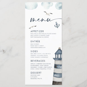 Menu Bord de Mer