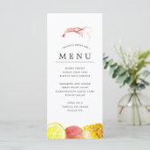 Menu Bouillabaisse de crevettes | Thème fruits de mer g (Debout devant)