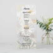 Menu Bouquet de pâquerettes (Debout devant)