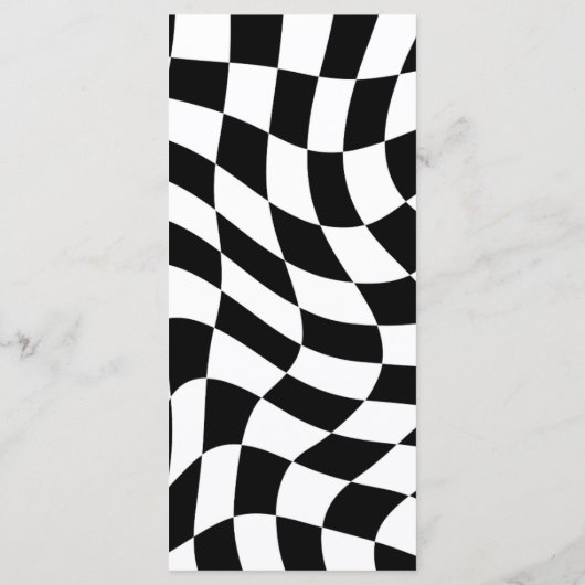 Menu Bow Whimsical Quirky Main Draw Bow Anniversaire (Dos)