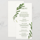 Menu Branche d'Olivier (Devant / Derrière)