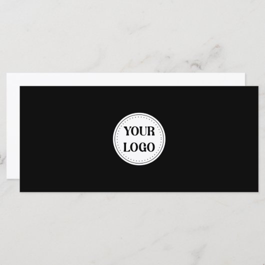 Menu Branché, élégant et élégant (Devant / Derrière)