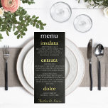 Menu BRIDE & CO M. Et Mme Chalkboard Party<br><div class="desc">Gardez l'esprit de votre thème de fête avec ces menus amusants. Personnalisez-les au fur et à mesure que vous choisissez qu'ils s'adaptent à n'importe quelle fête de style. Ces menus sont de la taille parfaite à définir à chaque endroit ou cadre, placer sur un mini chevalet et avoir un par...</div>