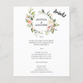 Menu Budget/Mariage/Plat. (Dos)